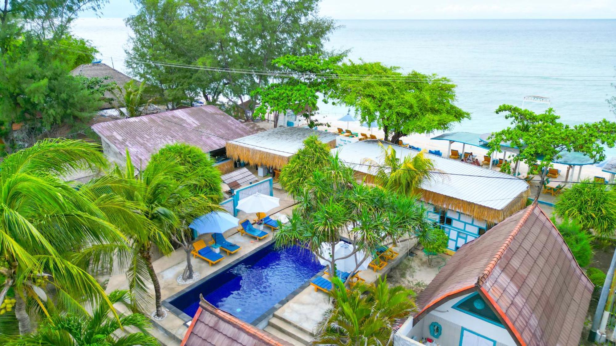 Pelangi Cottages Gili Air Ngoại thất bức ảnh